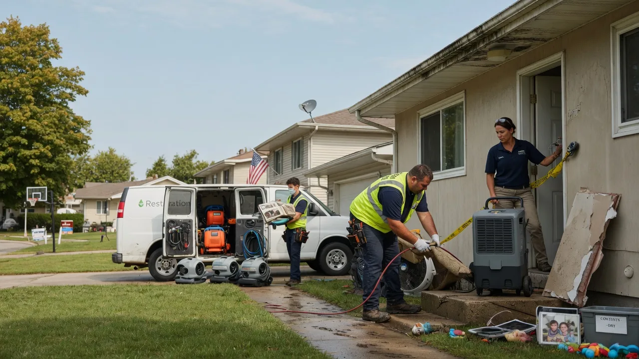 Water Damage Restoration in Orviston, PA near me